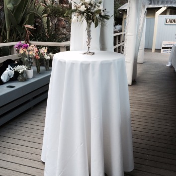 Cocktail Table with cloth