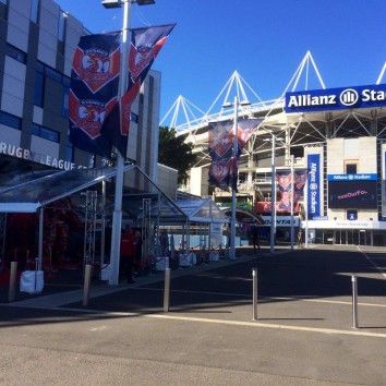 Allianz stadium marquee hire