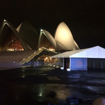 Marquee at Sydney Opera House