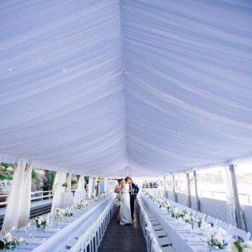 large wedding marquee hire